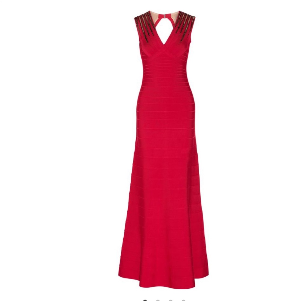 Herve Leger Bettina Gown